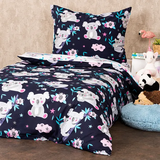 Lenjerie de pat din bumbac 4Home Koala friend, 140 x 200 cm, 70 x 90 cm