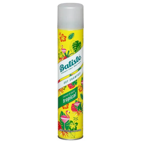 Batiste Șampon uscat, cu arome de fructe tropicale (Dry Shampoo Tropical With A Coconut