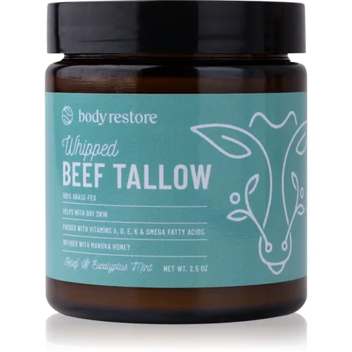 Body Restore Whipped Beef Tallow Balm Eucalyptus