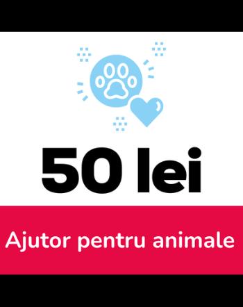 Ajutor pentru animale aflate in dificultate 50 lei