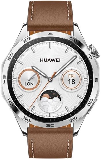 Huawei Watch GT 4 46 mm piele maro