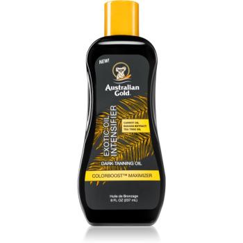 Australian Gold Exotic Intensifier ulei hrănitor pentru un bronz frumos și o piele sănătoasă 237 ml