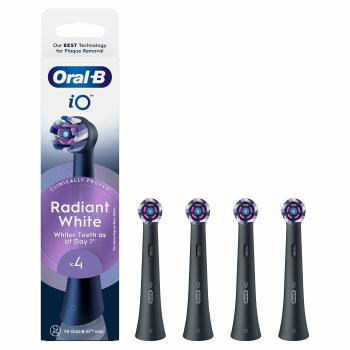 Oral B Capete de schimb pentru peria iO Radiant White Black 4 buc