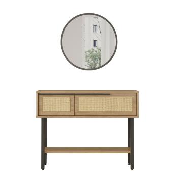 Masă decorativă Lupe, naturală