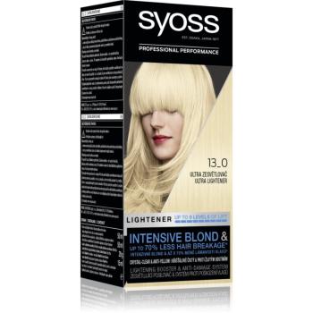 Syoss Intensive Blond decolorant pentru decolorarea părului culoare 13-0 Ultra Lightener 2x50 ml