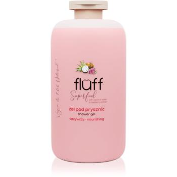 Fluff Superfood gel de duș Coconut Water & Raspberry 500 ml