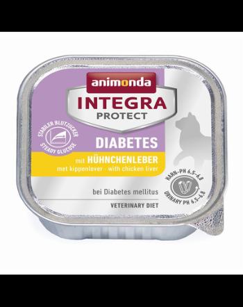 ANIMONDA Integra Protect pentru diabet cu ficat de pui 100 g