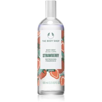 The Body Shop Strawberry Body Mist spray pentru corp pentru femei 100 ml