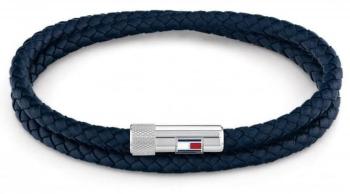 Tommy Hilfiger Brățară dublă din piele TH2790264S