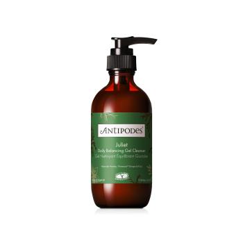 Antipodes Gel de spălare și strălucire a pielii Juliet (Anti-Blemish Gel Cleanser) 200 ml
