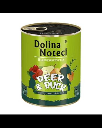 DOLINA NOTECI Premium SuperFood cerb și rață 800 g