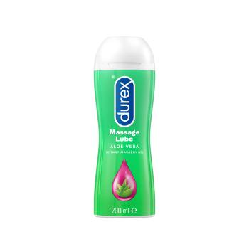 Durex Gel de masaj intim 2 in 1 cu Aloe Vera 200 ml
