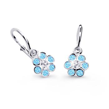 Cutie Jewellery Cercei pentru copii C1737-10-X-2 albastră deschisă