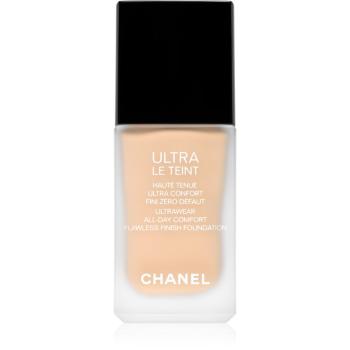 Chanel Ultra Le Teint Flawless Finish Foundation machiaj matifiant de lungă durată pentru uniformizarea nuantei tenului culoare B20 30 ml