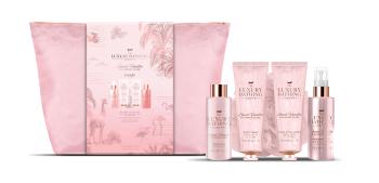 Grace Cole Set cadou pentru îngrijirea corpului în pungă cosmetică Vanilie & Migdale 5 buc