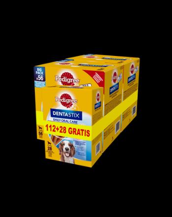 PEDIGREE DentaStix recompensa dentara caini 112 + 28 buc. pentru rase medii