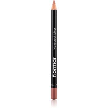 flormar Waterproof Lipliner creion contur pentru buze, waterproof culoare 201 Naturally Nude 1,14 g