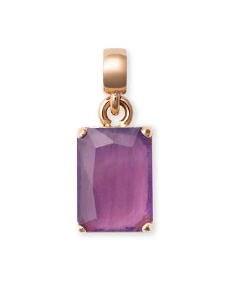 Daniel Wellington Pandantiv frumos placat cu aur cu amethyst Charms DW00401470