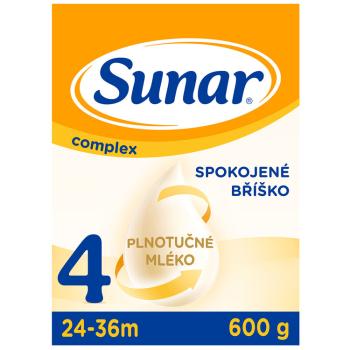 Sunar Complex 4 600 g,SUNAR Complex 4 Mlieko dojčenské 600 g