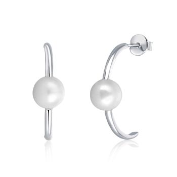 JwL Luxury Pearls Cercei din argint cu perle adevărate JL0617