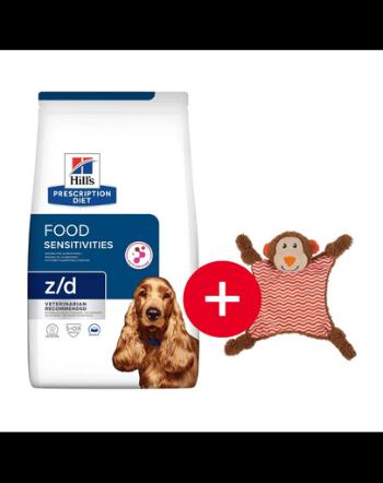 HILL'S Prescription Diet Canine z/d Ultra Allergen Free 10 kg + jucarie GRATIS