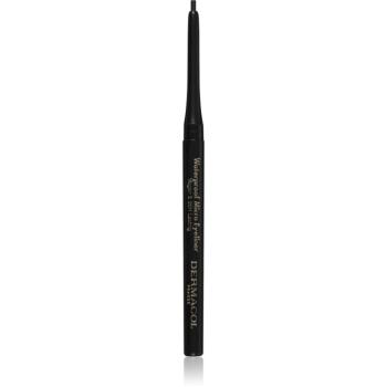 Dermacol Micro Eyeliner Waterproof creion dermatograf waterproof culoare 01 Black 0,35 g