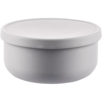 Zopa Silicone Bowl with Lid bol din silicon cu capac Dove Grey 1 buc