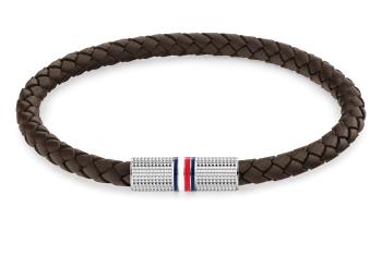 Tommy Hilfiger Bratara din piele maro pentru barbati Infinity 2790458