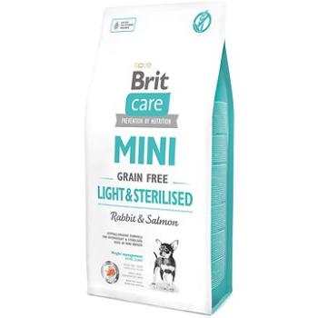 Brit Care mini grain free light & sterilised 7 kg (8595602521081)