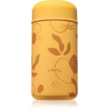 Saro Baby Liquid Thermo termos pentru mâncare Mustard 500 ml