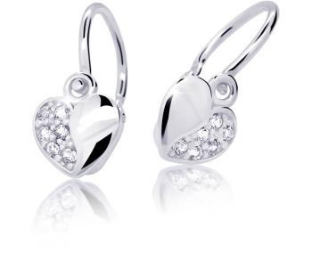 Cutie Jewellery Cercei pentru copii din aur alb C2160-10-X-2 alb