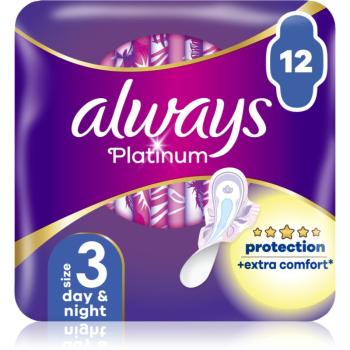 Always Platinum Night Size 3 absorbante pentru noapte 12 buc