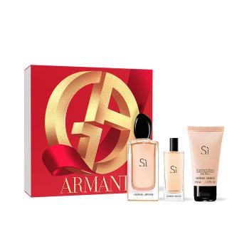 Giorgio Armani Sì - EDP 100 ml + loțiune de corp 50 ml + EDP 15 ml