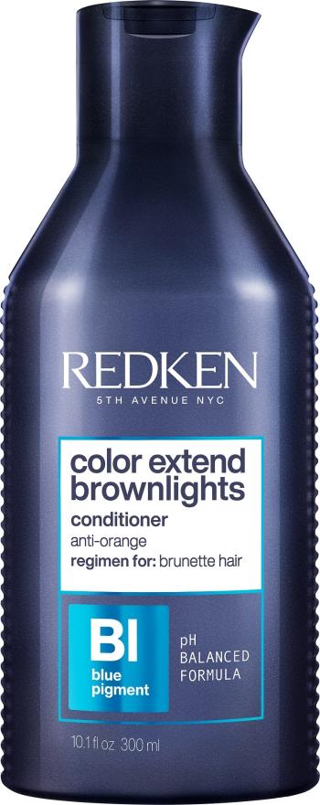 Redken Balsam tonifiant pentru nuanțele maro ale părului Color Extend Brownlights (Blue Toning Conditioner) 300 ml