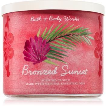 Bath & Body Works Bronzed Sunset lumânare parfumată 441 g