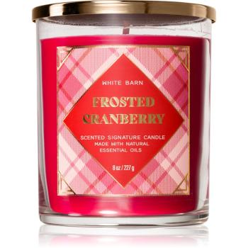 Bath & Body Works Frosted Cranberry lumânare parfumată 227 g