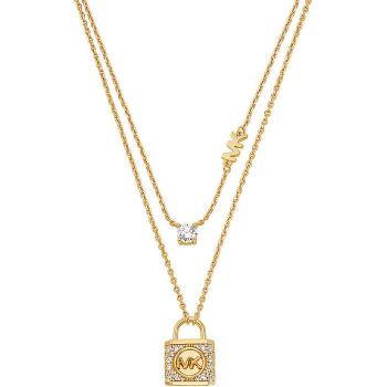 Michael Kors Colier original dublu placat cu aur Kors MK MKC1630AN710