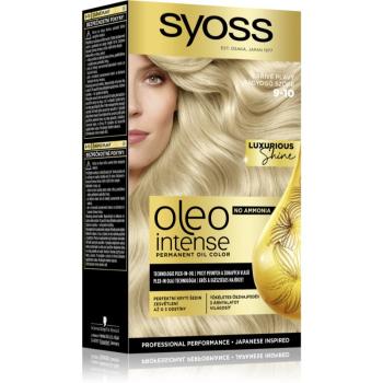 Syoss Oleo Intense Culoare permanenta pentru par cu ulei culoare 9-10 Bright Blond 2x50 ml