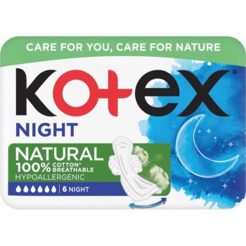 Kotex Natural Night absorbante 6 buc