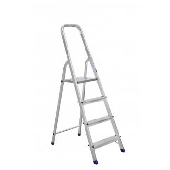Alumet AM 704 Trepte aluminiu cu o singură față, 3plus 1, 4 trepte, 81 cm