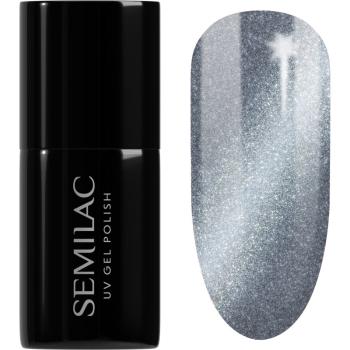 Semilac UV Hybrid Silk Effect unghii cu gel folosind UV / lampă cu LED culoare 465 Luxury Chillout 7 ml
