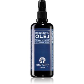 Renovality Original Series Cold-Pressed Apricot Oil ulei pentru toate tipurile de ten 100 ml