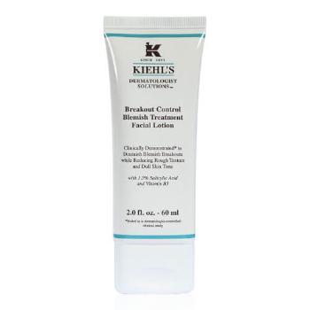 Kiehl´s Cremă calmantă de față împotriva simptomelor acneei Dermatologist Solutions Breakout Control (Blemish Treatment Facial Lotion) 60 ml