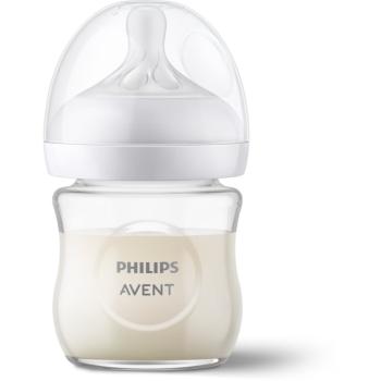 Philips Avent Natural Response Glass biberon pentru sugari 0 m+ 120 ml