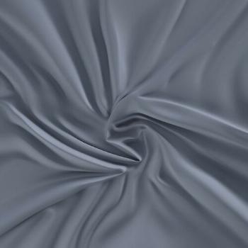 Kvalitex Satin foaie cu elastic gri închis, gri închis, 140 x 200 cm