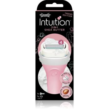 Wilkinson Sword Intuition 2in1 Shea Butter epilator pentru femei + capete de schimb 1 buc