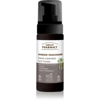 Green Pharmacy Bamboo & Niacinamide Face Foam spuma de curatare 150 ml