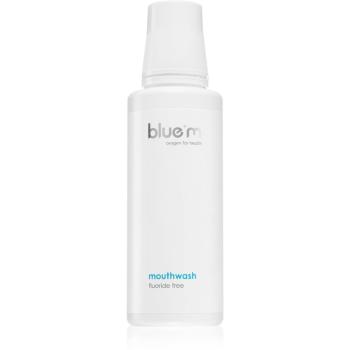 Blue M Oxygen for Health Fluoride Free apă de gură fara flor 250 ml