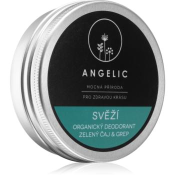 Angelic Organic deodorant "Fresh" Green tea & Grapefruit deodorant crema 50 ml