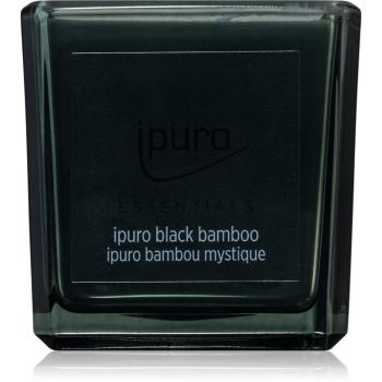 ipuro Essentials Black Bamboo lumânare parfumată 125 g